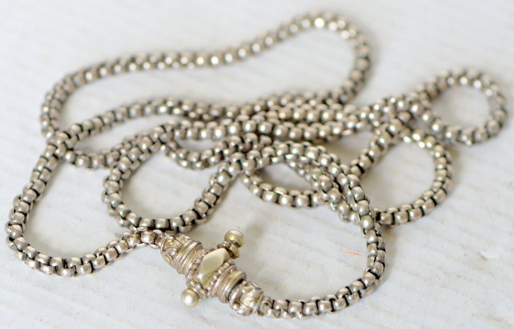 Ketten: Ancien collier en métal – Gebraucht aus Neuchâtel von Neuchatel 9