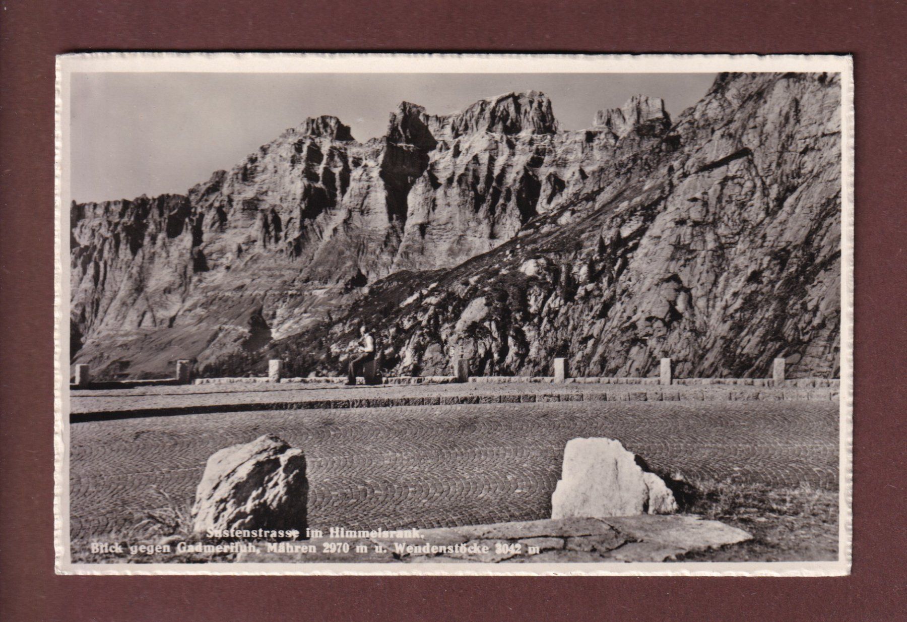 Cartoline postali: SUSTENSTRASSE im Himmelrank – Usato da Pully venduto da nicecards-shop