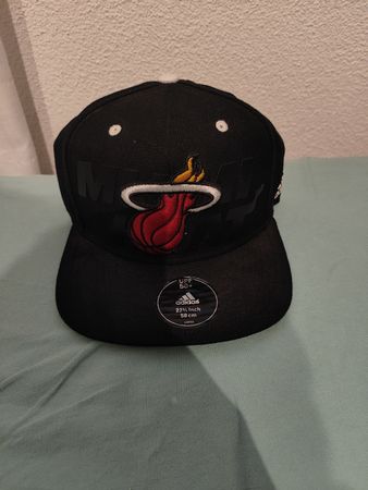 Cap Adidas NBA Miami Heat schwarz 