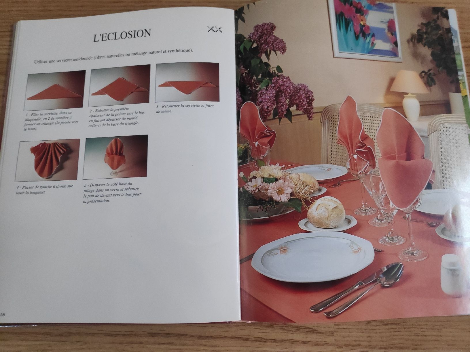 Libri: Livre Pliage de serviettes – Nuovo (secondo la descrizione) da Couvet venduto da fat_kyl7 3