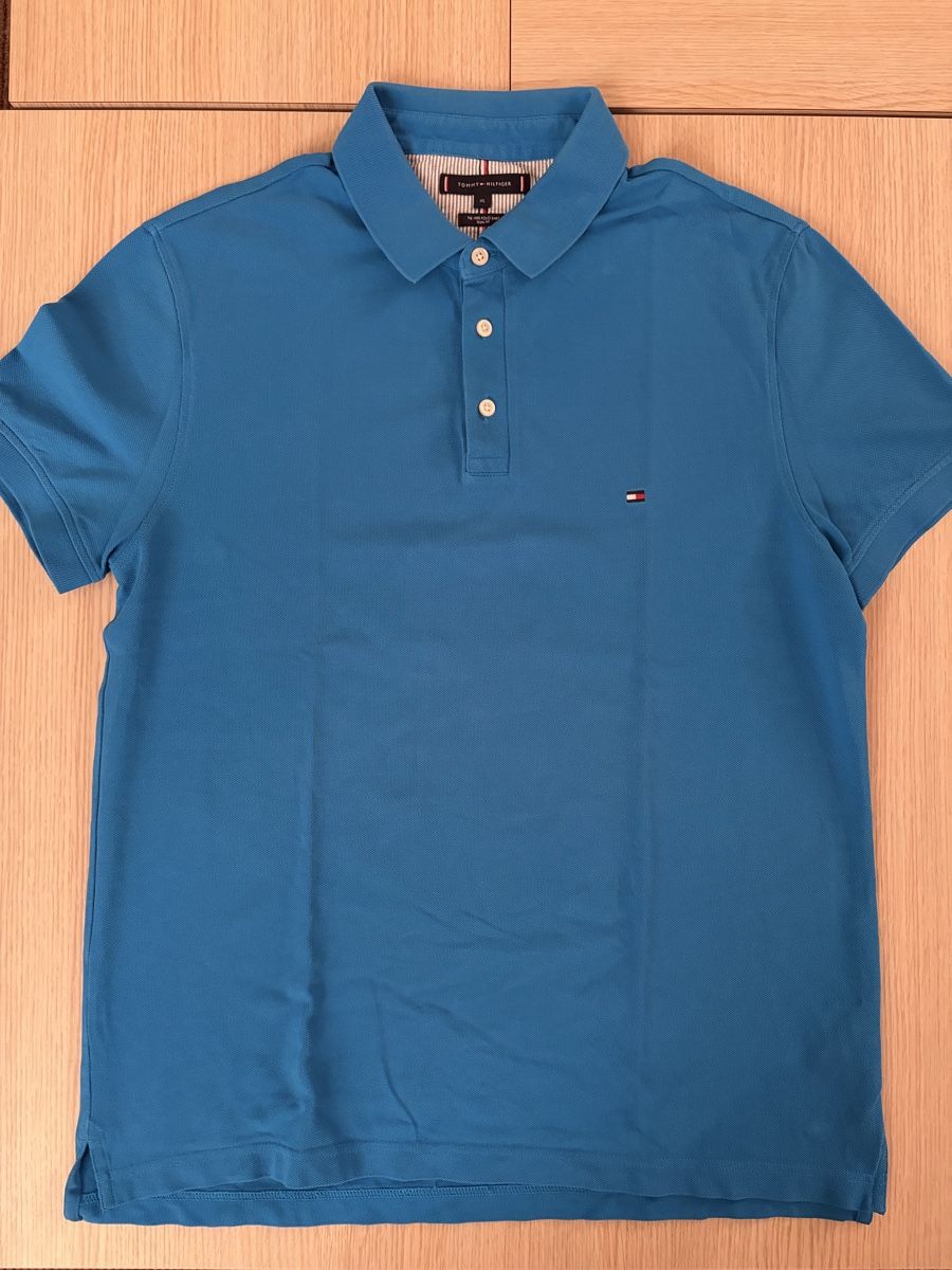 Tommy Hilfiger Magliette Polo: Polo Tommy Hilfiger Bleu – Usato da Genève venduto da jjs_5gm6