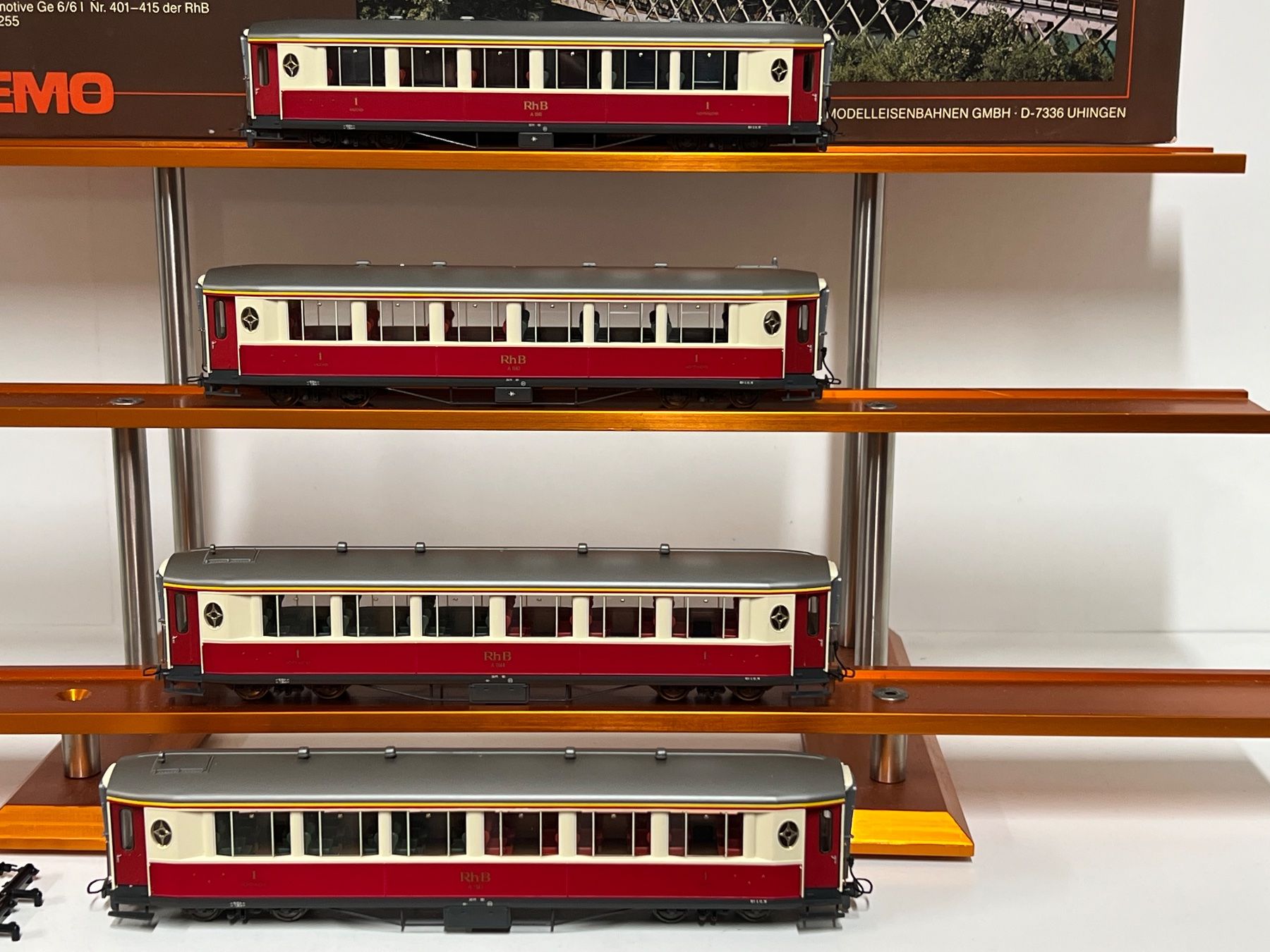 Bemo Modellini di ferrovie: Bemo 3272/S Salonwagen RhB  H0m – Usato da Neuenhof venduto da ludovicco 1