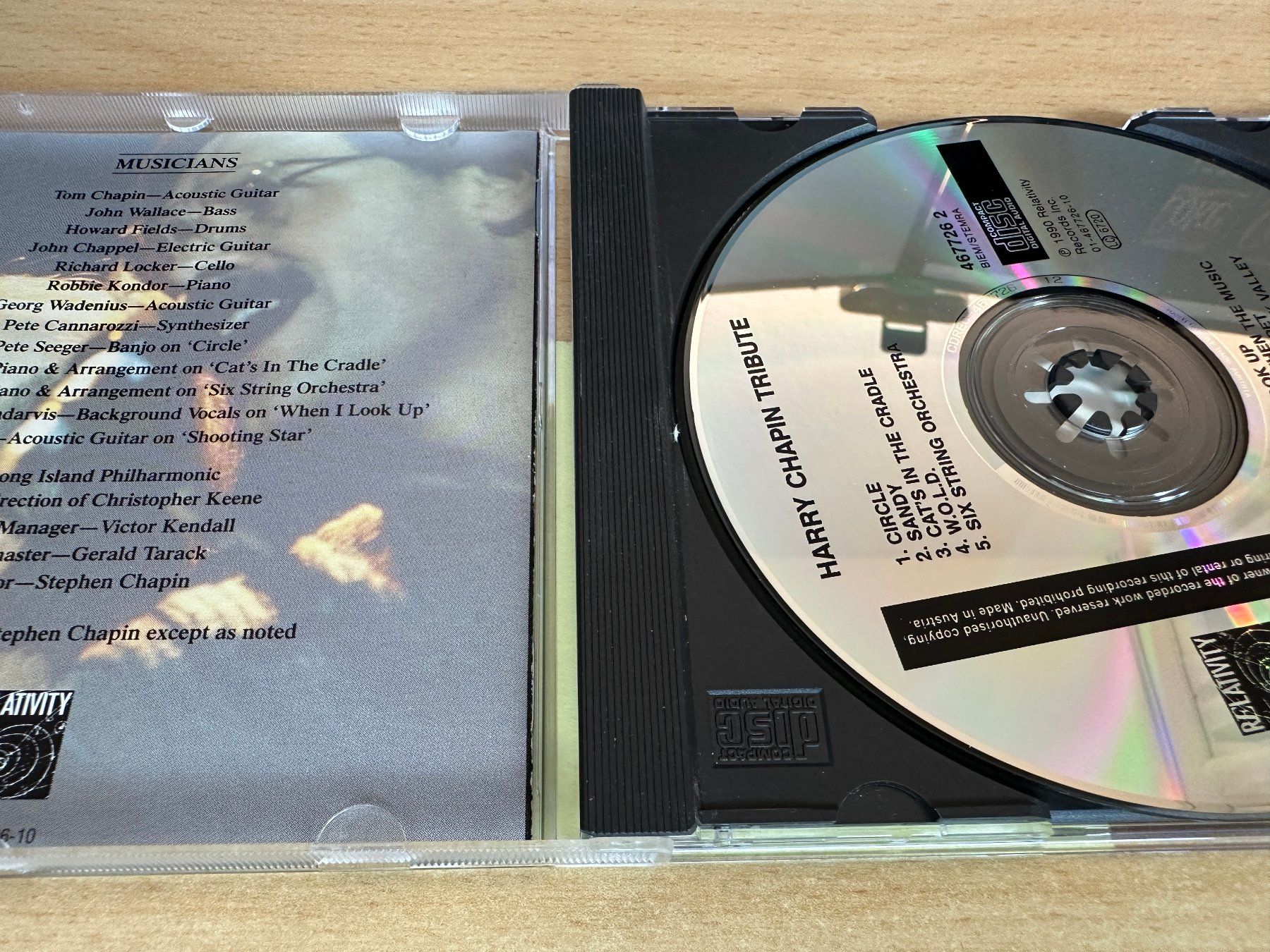 CD: Various – Harry Chapin Tribute – Usato da Rikon im Tösstal venduto da Alpenmutz 2