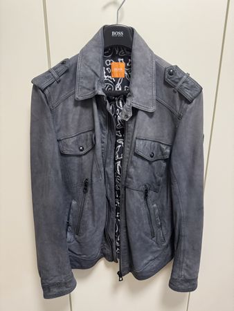 Hugo Boss Lederjacke