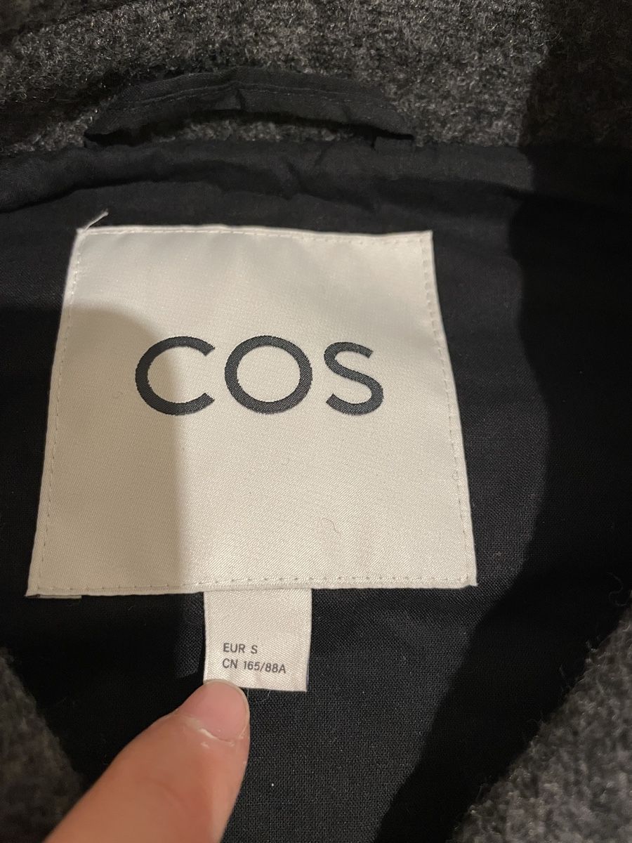 Cos Giacche: COS Wool Blend Jacket Dark Grey Size S Good Condition – Usato da Olten venduto da yuv_nd9t 1