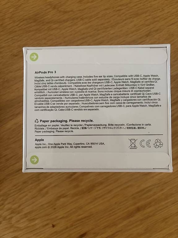 Casques audio: Apple AirPods Pro 3 – D'occasion à Dagmersellen par sch_9k5m 1