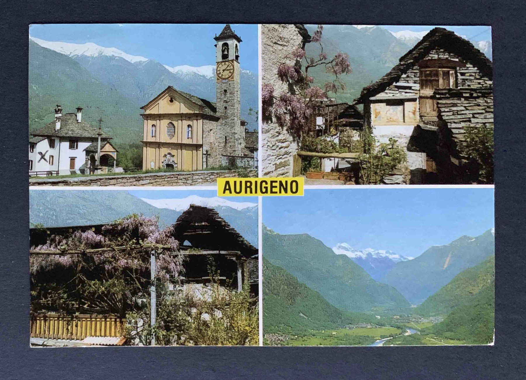 Cartoline postali: AK Aurigeno Trattoria Giovanetti – Usato da Goldau venduto da artelier1