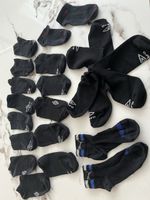 Schwarze Socken  Gr.36-38