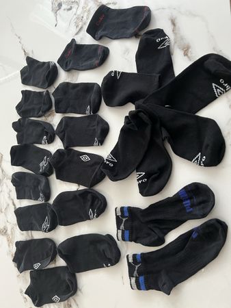 Schwarze Socken  Gr.36-38