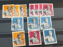 1944, 50 Jahre Internat. Olympisches Komitee Lot x & y Serie
