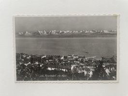 AK von Neuenburg und Alpen 1946