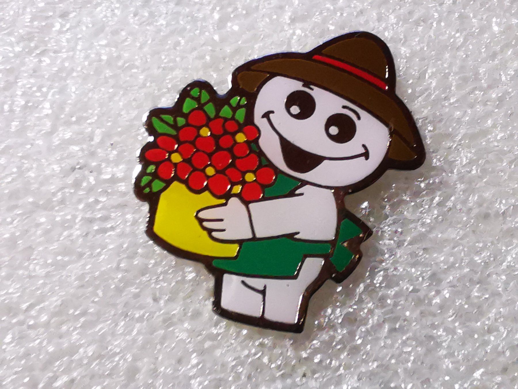 Placchette & Badge: Ansteckpin 129: Maga Bio – Usato da Oppligen venduto da Pin-Fall-Shop