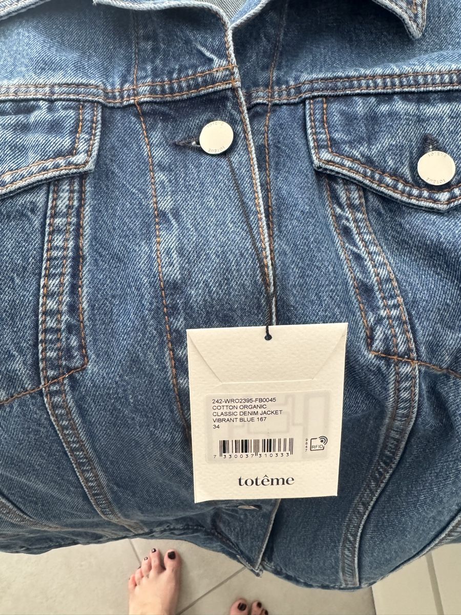 Giacche: Toteme giacca di jeans  – Nuovo e nell'imballaggio originale da cadempino venduto da fio_cbt9 1