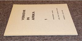 VERKEHR IN AFRIKA Bd. 1  by Gustav Röhr 1966 -- Deutsch/Engl