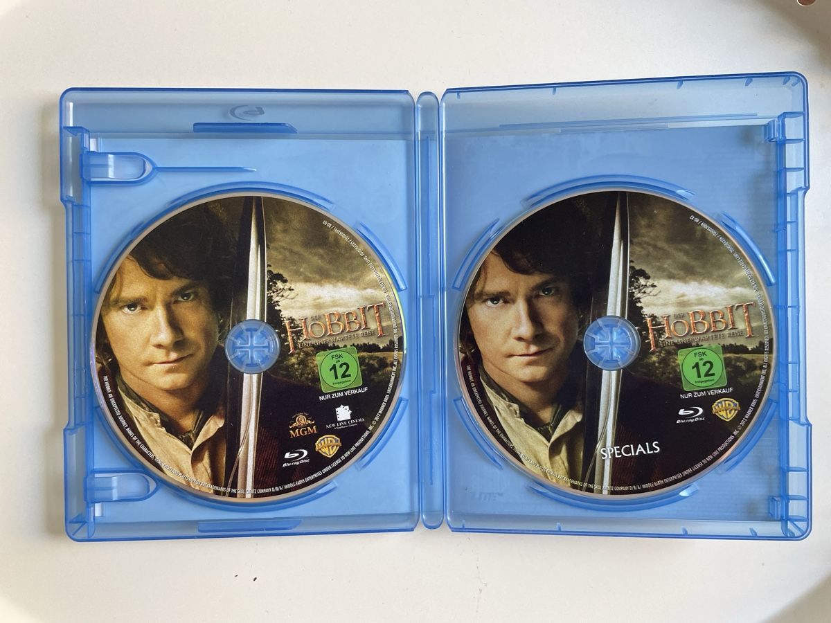 Tutti i DVDs: Der Hobbit: Eine unerwartete Reise - Blu-ray – Usato da Zürich venduto da Ali-Olmi 2