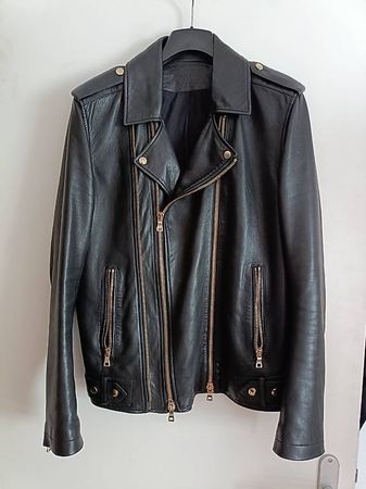 Balmain Lederjacke Gr. 52