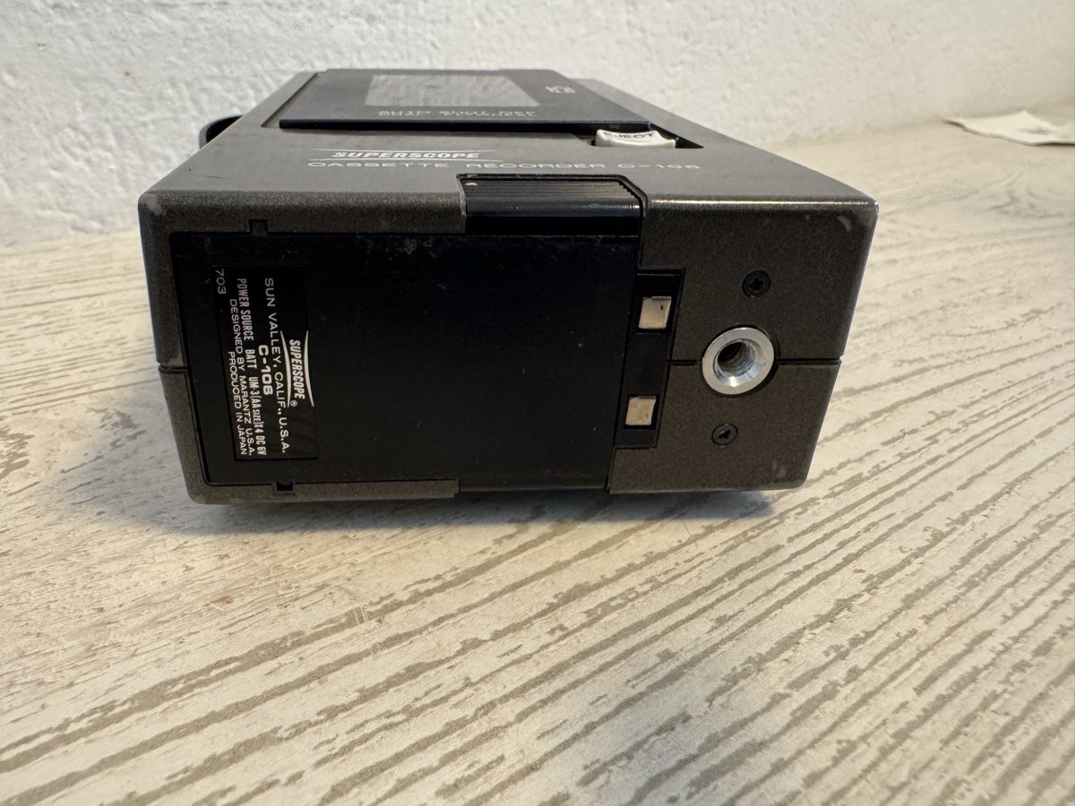 Registratori:  Stereoscope CASSETTE RECORDER C-106 – Usato da Zunzgen venduto da milesdavis76 5