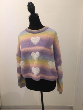 „Herzlicher“ Pulli, sehr weich in Größe M