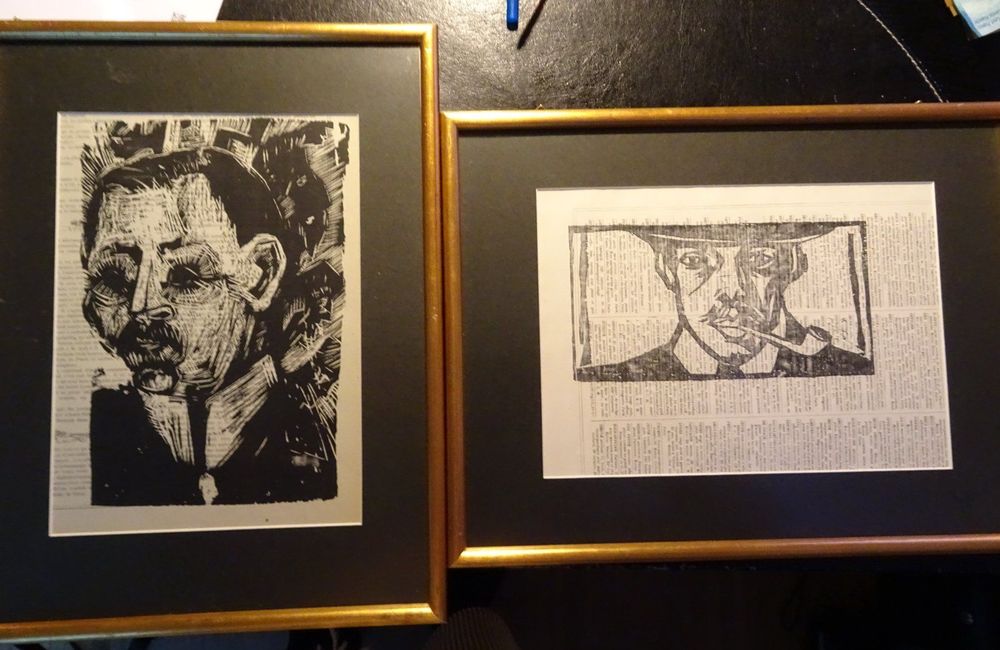 Ernst Ludwig Kirchner 2 Lithografien 1