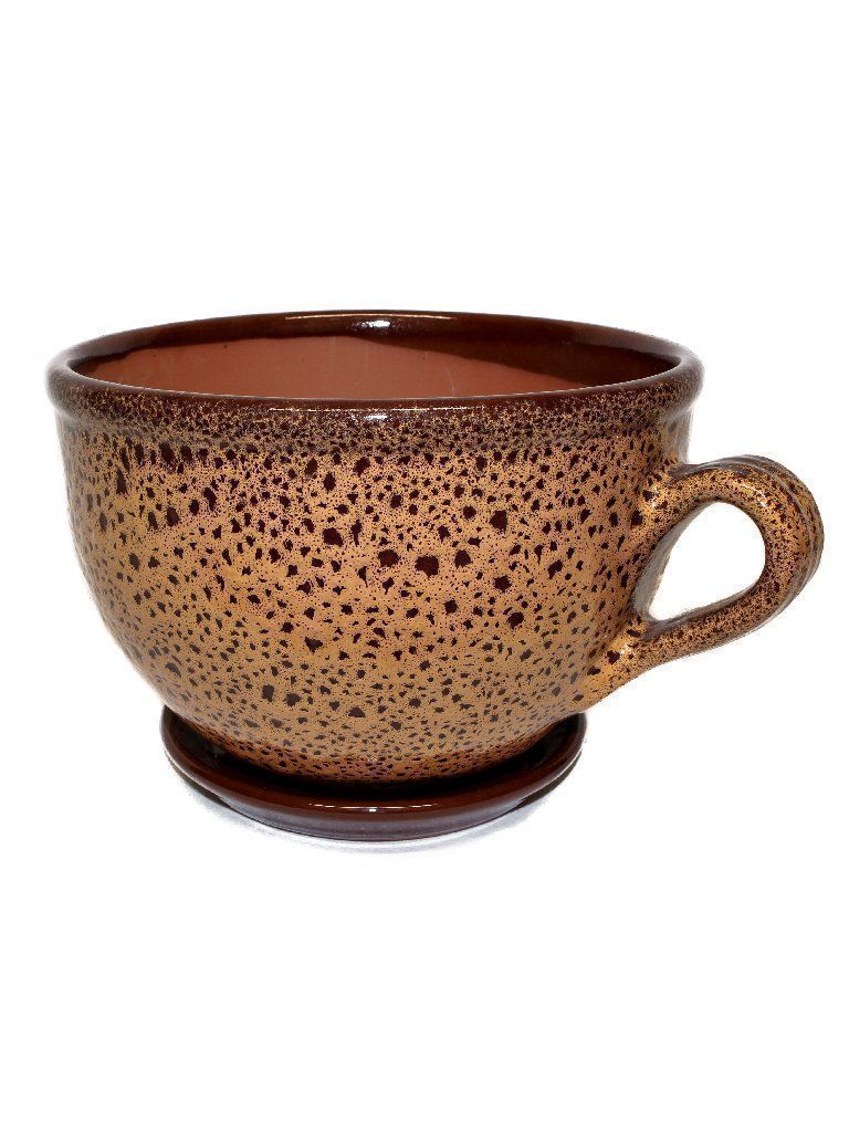 Vasi per fiori: Blumentopf/Pflanzentopf/Tontopf "Tasse" – Nuovo e nell'imballaggio originale da Zürich venduto da StellaKar 1