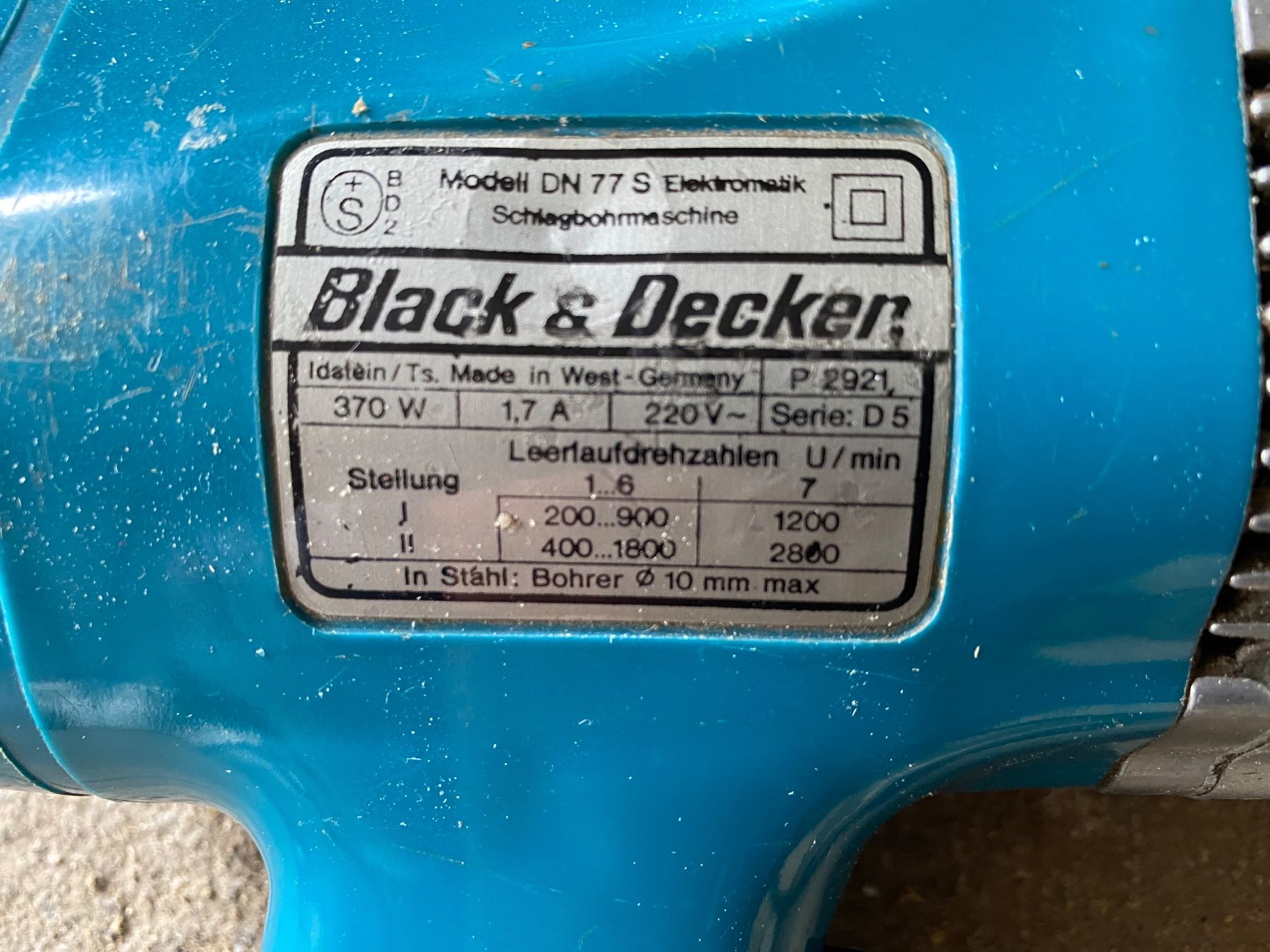 Perceuses: Bohrmaschine Black & Decker – D'occasion à Fischbach-Göslikon par zeb_2vfq 3