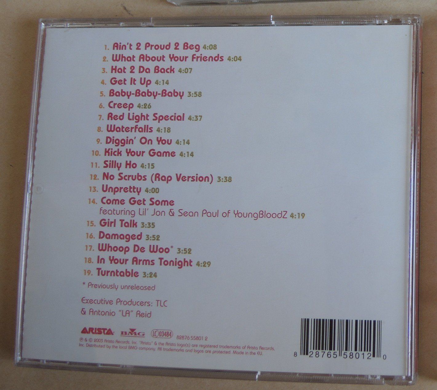CD: CD - TLC - now & forever - the hits – Usato da Rorschach venduto da maeck8 1