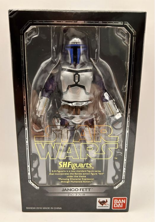 Star Wars Bandai S.H. Figuarts Jango Fett (Neu und originalverpackt) in ...