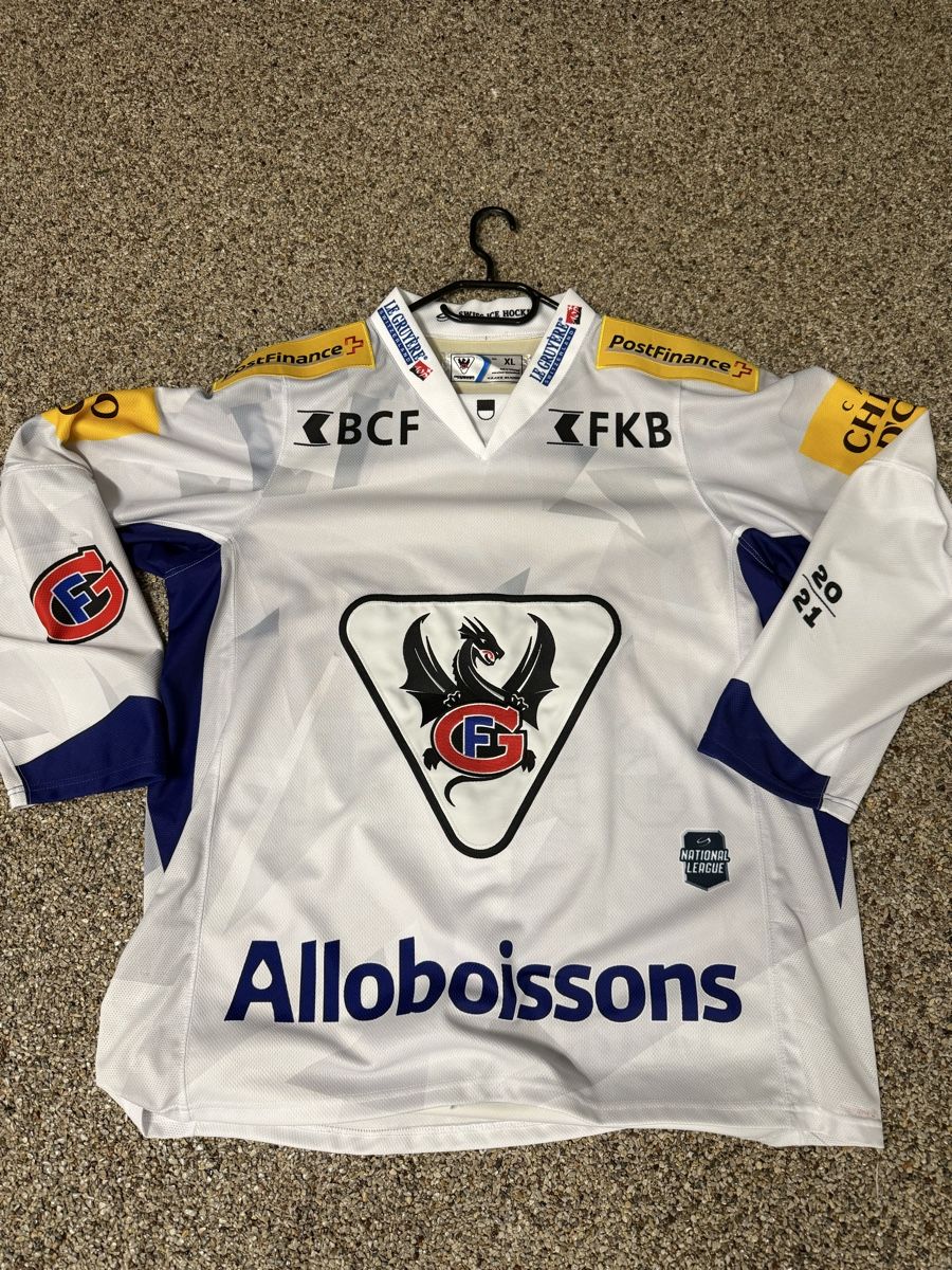 Leibchen & Hosen: Fribourg-Gottéron Topscorer Trikot – Gebraucht aus Wängi von Hami22