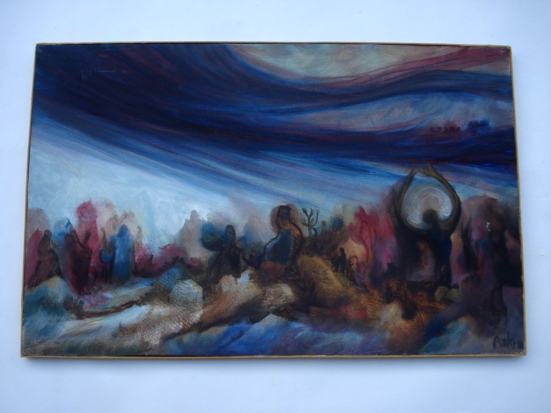 Dipinti: David Rakia geb. 1928 – Usato da Basel venduto da art.basel 4