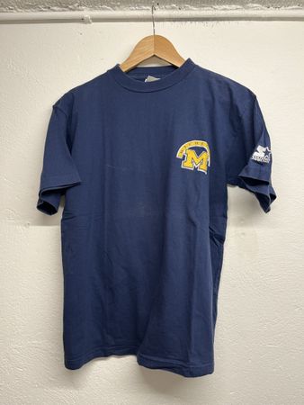 Starter Michigan Wolverines T-Shirt Sz S Vintage