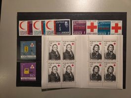 Briefmarken Rotes Kreuz/Roter Halbmond