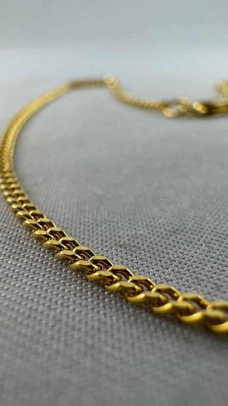 Catenine: Fusskette in 750 Gold / 18 Karat – Usato da kreuzlingen venduto da fantasy_schmuck 1