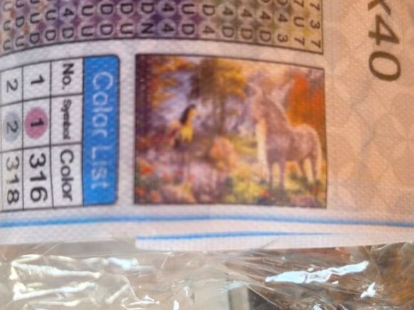 Kit bricolage: DIAMOND PAINTING PFERDE – Nuovo e nell'imballaggio originale da Dintikon venduto da bonita099 2