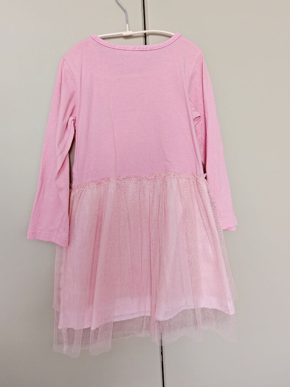 Vestiti & Gonne: Rosa Einhorn Kleid mit Tüll, Grösse 116 – Usato da uster venduto da colorpw 1