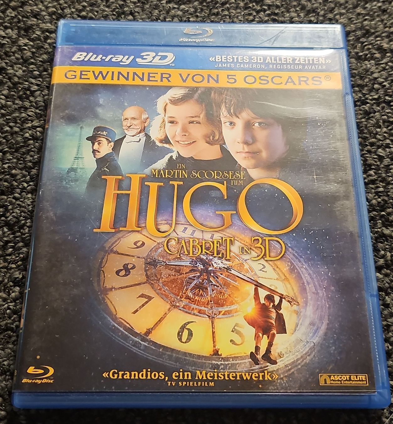 Tous les DVDs: Blu-ray 3D HUGO CABRET 3D  – D'occasion à Ruswil par jan_bxl5