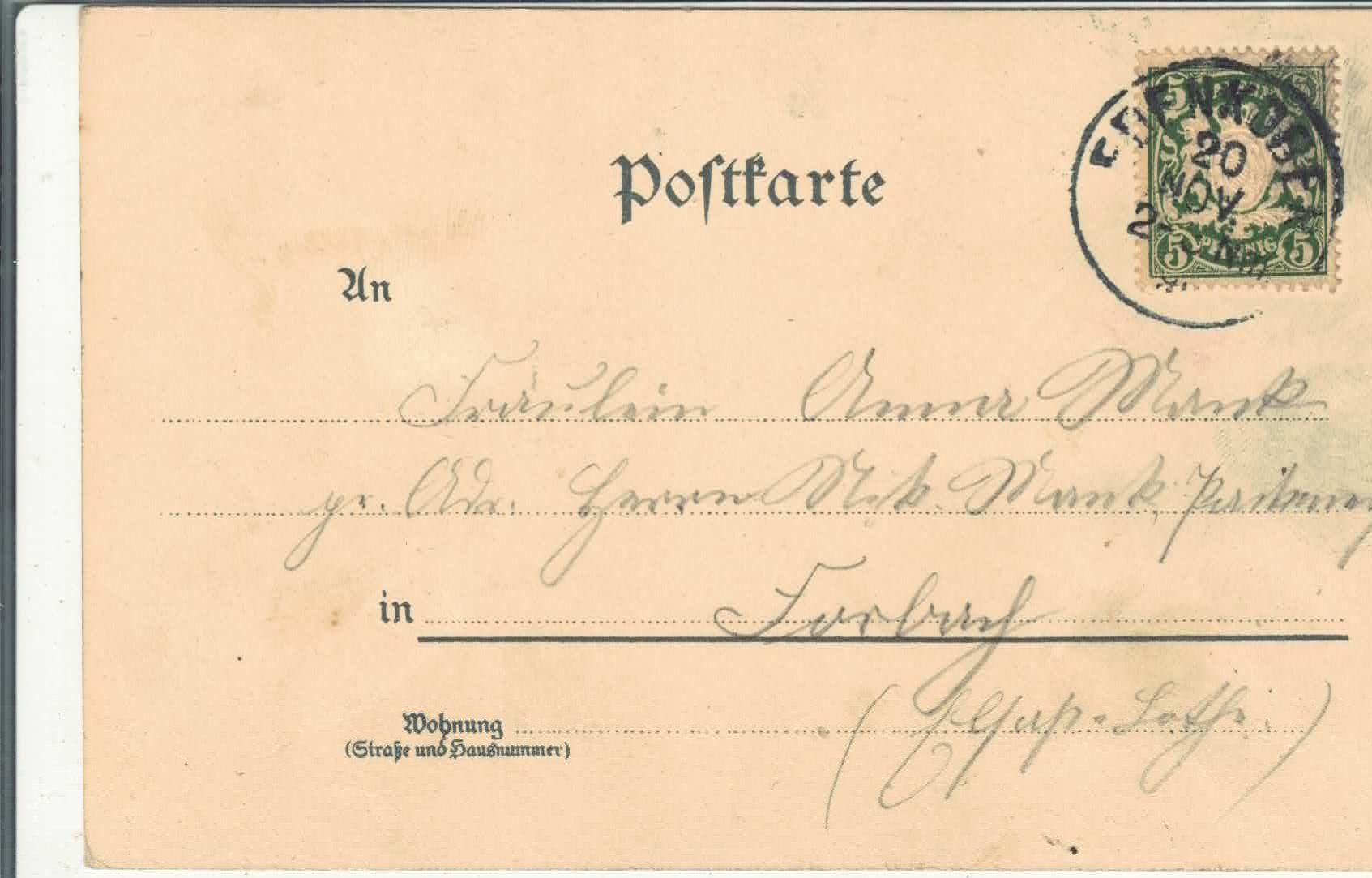 Ansichtskarten: Gott grüsse Dich! Kleiner Engel - Litho – Gebraucht aus Ettingen von Kartenplanet 1