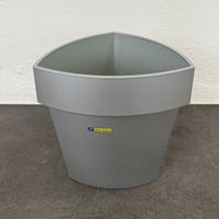 Rexite Abfalleimer 1500 eco mit Abdeckung Grau