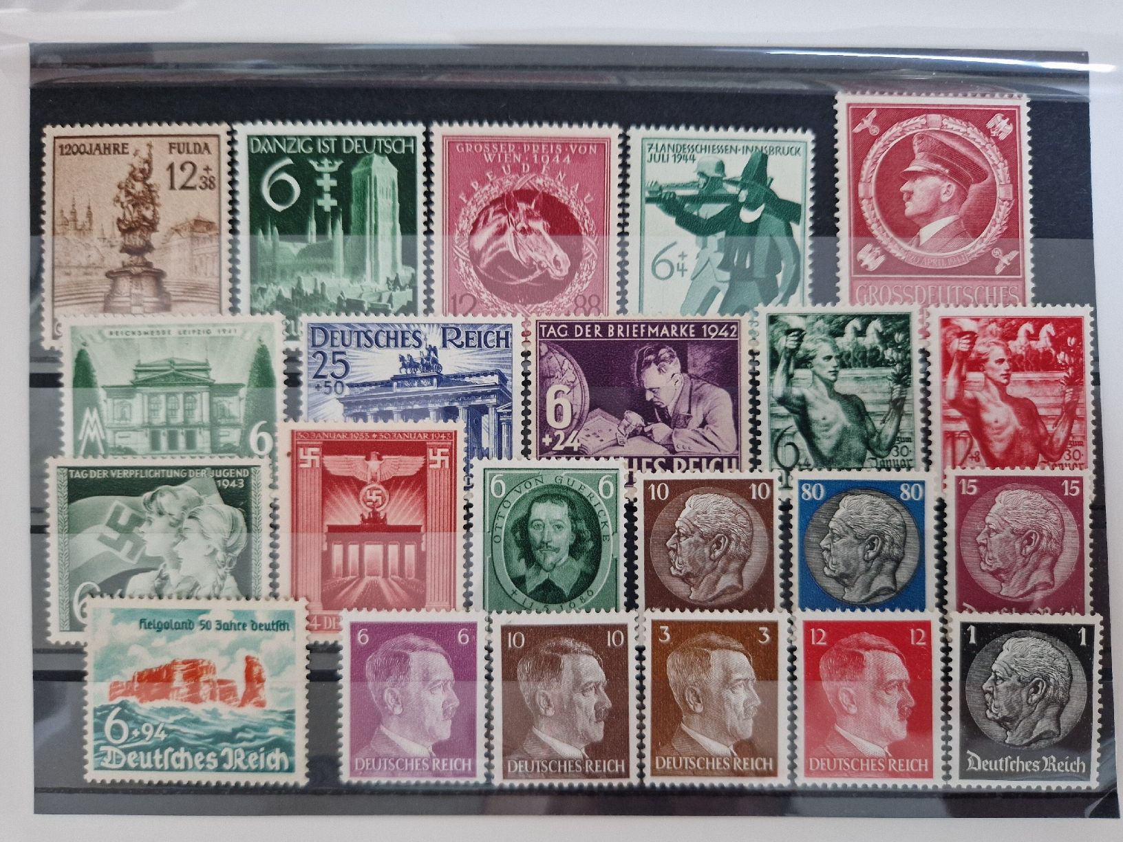 Tous les timbres: Deutsches Reich Briefmarken postfrisch – Neuf (Voir description) à St. Gallen par Enrico_SG