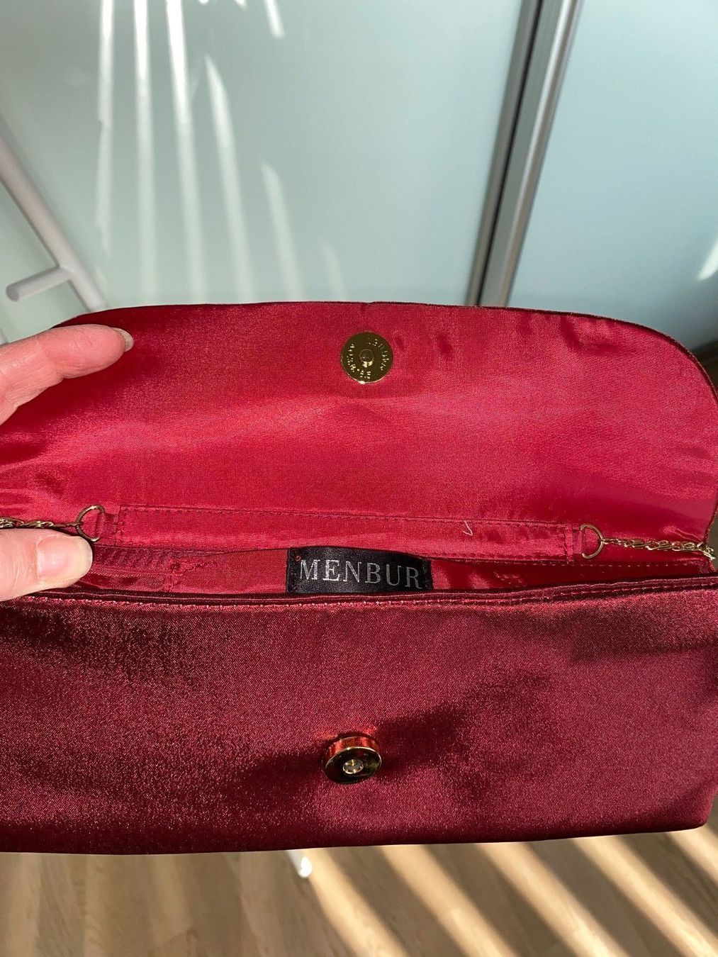 Borse da donna: Clutch rot passend zu festlichen Kleider – Usato da Oberrohrdorf venduto da Desteny1 3