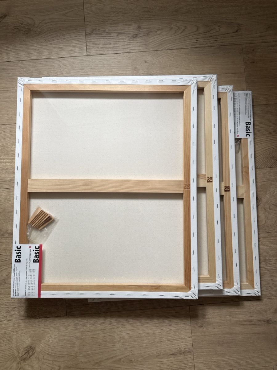 Tele & Cornici: Toile pour peinture 50/60 cm neuve Gerstaecker Basic – Nuovo e nell'imballaggio originale da Belmont-Lausanne venduto da Michelle_Srdr_ 3