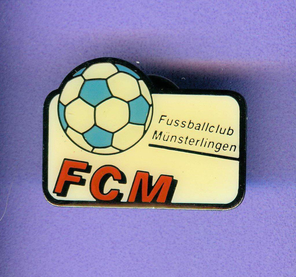 Plaketten & Abzeichen: FC MÜNSTERLINGEN – Gebraucht aus Winterthur von Sammleroase