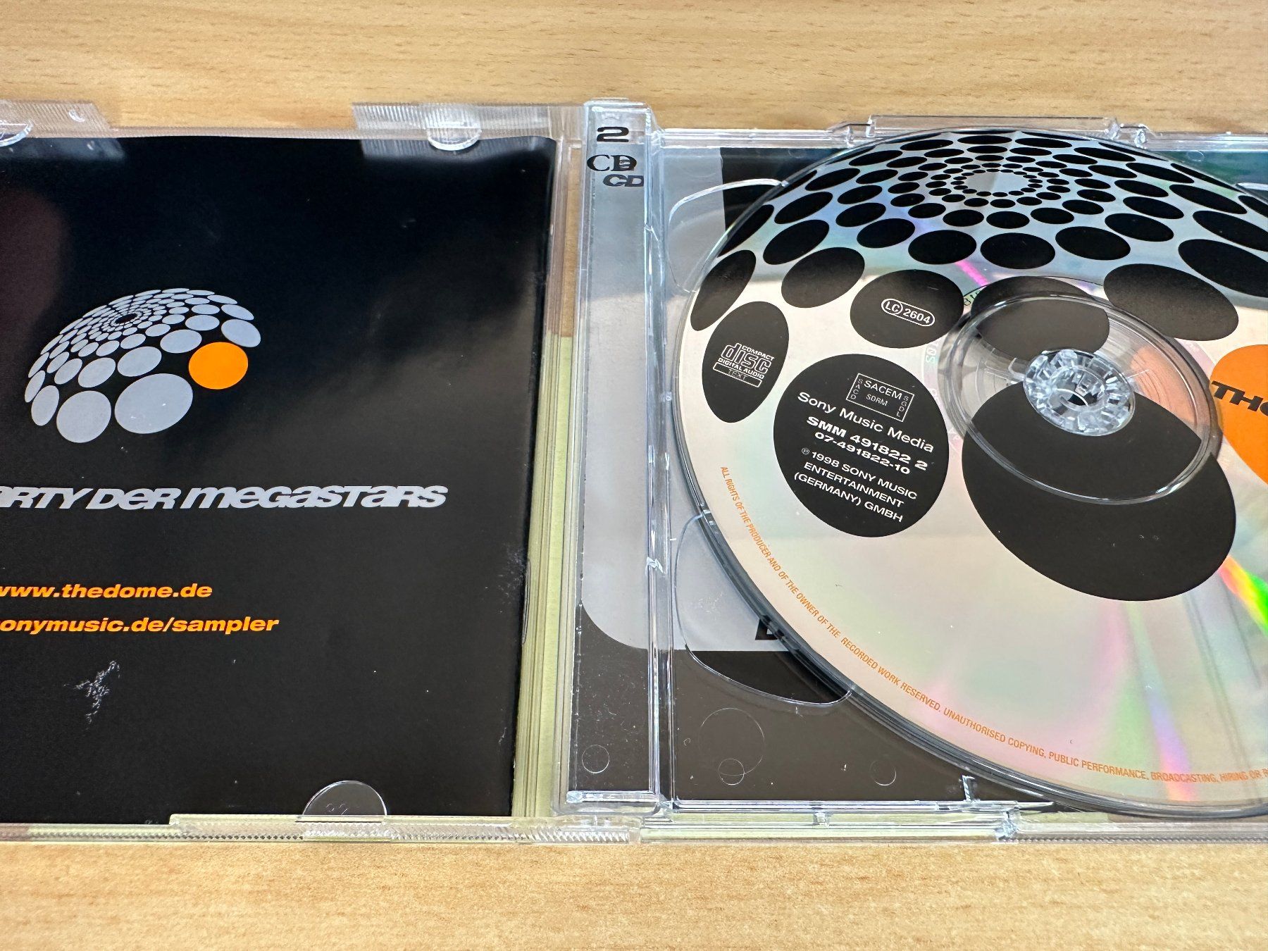 CD: Various – The Dome Vol. 7 - 2 CD – Usato da Rikon im Tösstal venduto da Alpenmutz 2