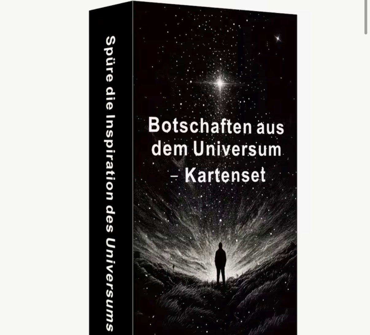 Libri: Karten-Deck: Botschaften aus dem Universum -Esoterik – Nuovo e nell'imballaggio originale da Teufenthal AG venduto da MeineSchatztruhe