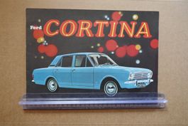 FORD Cortina   Originalprospekt