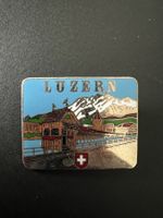 Alter Schweiz Luzern Kappelbrücke Anstecker Pin sehr schön🤩