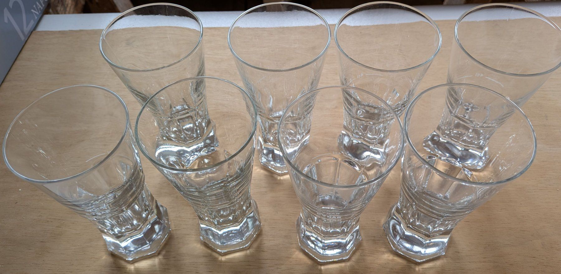 Verres: 8 Trinkgläser – D'occasion à Illnau par Flomi75