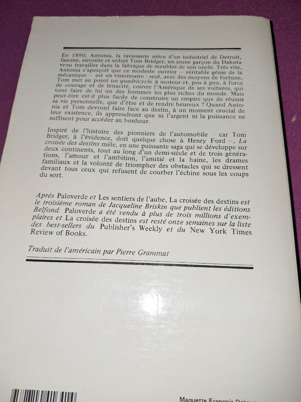 Libri: Livre la croisee des destins – Nuovo e nell'imballaggio originale da Le locle venduto da juliensaran 2