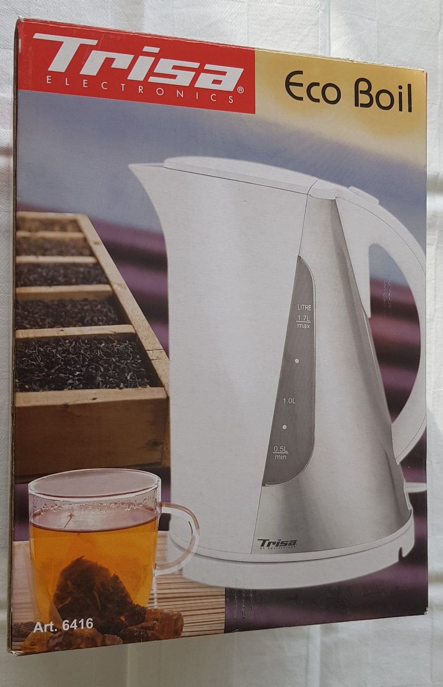 Trisa Bollitori: Wasserkocher Trisa Eco Boil – Nuovo e nell'imballaggio originale da Reinach AG venduto da vier-pfoten