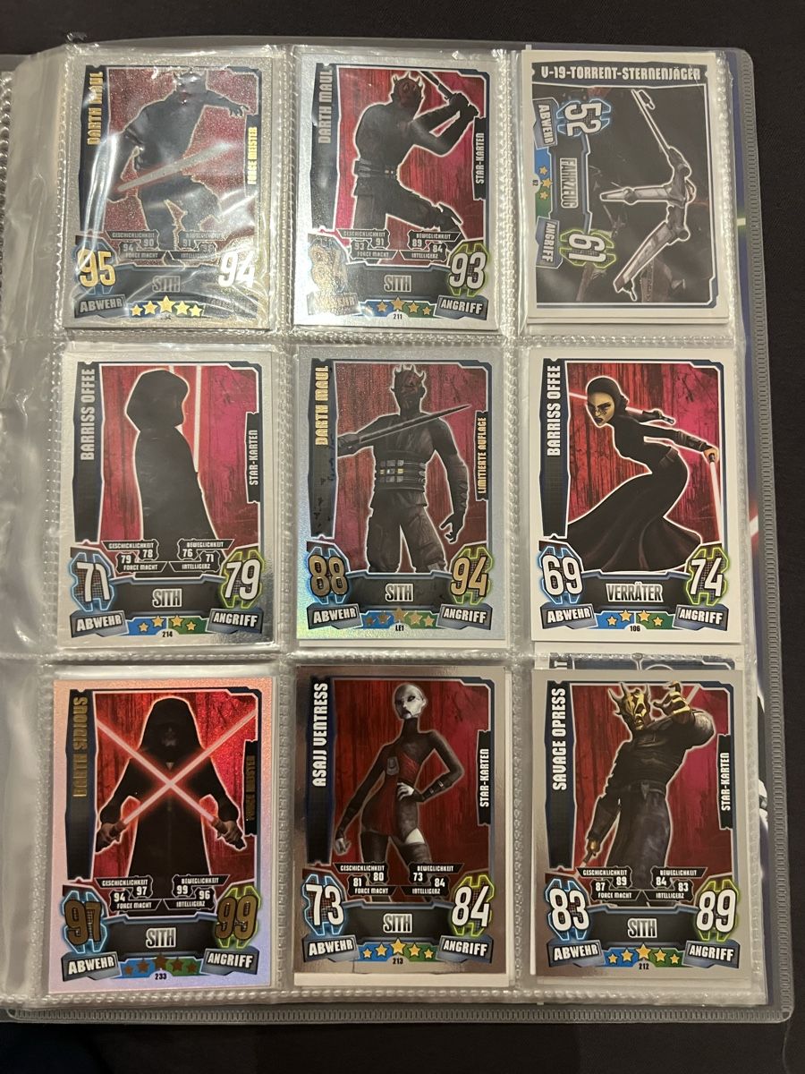 Topps Sammelbilder & Trading cards: Topps Force Attax Star Wars Sammlung – Gebraucht aus Pratteln von timo_miesch 3