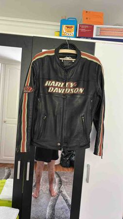 Harley Davidson Lederjacke schwarz neuwertig